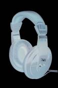 T'nB Wired TV Headphones - Écouteurs - circum-aural - filaire - jack 3,5mm - noir