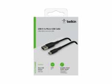 Belkin micro-usb-cable gaîné 1m noir cab007bt1mbk