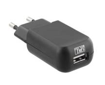 Chargeur secteur USB T'nB 1A - noir