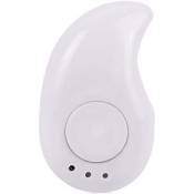 Ecouteurs Wabecil Bluetooth,Sans Fil-IN-EAR,2.5*1.5cm-Blanc