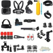 Pour Gopro Accessoires Hero7 / 6/5/4/3 Bundle Caméra Sports de Plein Air Set Kit 41-In-1