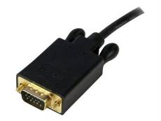 StarTech.com Adaptateur DisplayPort™ vers VGA - Câble Convertisseur Actif Vidéo Display Port Mâle / VGA Mâle 1080p 1920x1200 - Noir 1,8m - Câble Displ