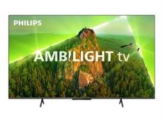 Philips 43PUS8108 - Classe de diagonale 43" 8100 Series TV LCD rétro-éclairée par LED - Smart TV - 4K UHD (2160p) 3840 x 2160 - HDR - chrome satiné