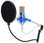 Pronomic CM-100B Microphone à grande membrane & anti-pop