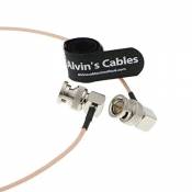 Alvin's Cables BNC Angle Droit Mâle à Mâle RG179 Câble Coaxial pour BMCC VIDÉO Caméra Blackmagic 60CM