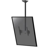 supports pro modular plafond KIMEX 031-4110K2 inclinable pour 1 écran portrait 43''-75'' - Hauteur 150cm