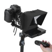 Téléprompteur portable pour caméra de téléphone portable Enregistrement universel de prise de vue en direct