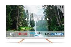 TV Schneider SC-32S1FJORD 32" HD Smart TV Blanc et noir 2022