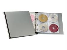 Durable CD/DVD Album 96 - Classeur à anneaux pour CD/DVD - capacité : 96 CD/DVD - noir