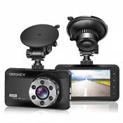 ORSKEY Dashcam Voiture 1080P HD Caméra embarquée