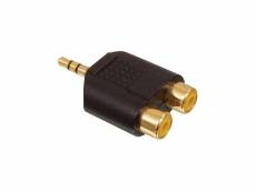 Valueline adapter plug 3.5mm stereo plug to 2 phono