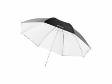 Walimex parapluie translucide et reflex 2 en 1 blanc, 109cm DFX-627725