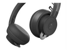 Logitech UC Zone Wireless - Micro-casque - sur-oreille - Bluetooth - sans fil - Suppresseur de bruit actif