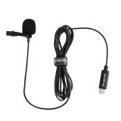 Microphone BOYA Lavalier Omnidirectionnel Type-C Plug pour DJI OSMO Pocket Camera