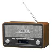 Radio portable, enver Electronics DAB-18 2x2W - Personnel Analogique et numérique WOOD - Radios portables, FM, DAB+