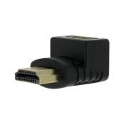 Adaptateur HDMI coudé à 90° mâle/femelle Gold - SEDEA - 914554