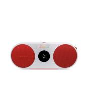 Enceinte sans fil Bluetooth Polaroid Music Player 2 Rouge et blanc