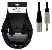 Alpha Audio 190655 Pro Line Câble pour Haut-parleur 3 m XLR (f)/XLR (m) Noir