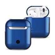 Coque de protection doux pour Apple AirPods - Rouge&Bleu