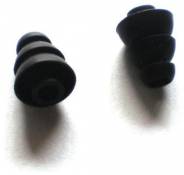 2pcs Small Long Black Earbuds for Sony EX MDR-EX210B