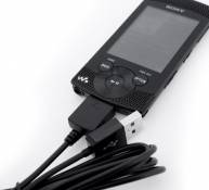 Câble de connexion USB/ Transfert de données / Câble chargeur pour Sony Walkman devices: (Sony Walkman NW-A800 NWA800 / NW-A810 NWA810 / NWZ-S610 NWS6