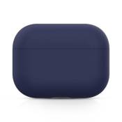 Coque en silicone airpods ultra-minces bleu foncé pour votre Apple AirPods Pro