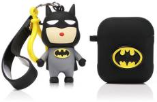 Etui Coque de protection en silicone antichoc pour votre Apple AirPods - Batman