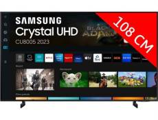 SAMSUNG TV LED 4K 108 cm 43CU8005 Crystal 2023