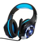 Casque BEEXCELLENT GM-1 Filaire - Over-Ear,Jeux,LED,interface