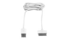 Eminent - Câble de chargement / de données - Apple Dock mâle pour USB mâle - 1.5 m - blanc - pour Apple iPad/iPhone/iPod (Apple Dock)