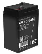 GreenCell® Rechargeable Batterie AGM 6V 5Ah accumulateur