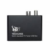 TBS _TBS-5520 SE_Boîtier USB CarteTuner TV hybride Multi-standard Satellite Câble et TNT - DVB-S2X/S2/S DVB-T2/T DVB-C2/C J.83/B ISDB-T