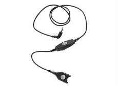 EPOS CALC 01 - Câble pour casque micro - EasyDisconnect pour mini-phone stereo 3.5 mm mâle - 1 m - noir - câble inférieur standard
