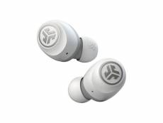 Jlab audio - go air true wireless earbuds white/grey - écouteurs sans fil - bluetooth - autonomie bt 20h JLA0812887019224