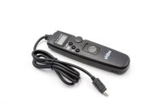 vhbw Télécommande déclencheur avec câble compatible avec Nikon D3100, D3200, D3300, D5000, D5100, D5200, D5300 appareil photo+ minuterie