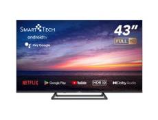 Smart Tech TV LED full HD 43FA1V3 Android TV Google assistant 43" (108cm)