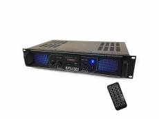 Amplificateur de sonorisation skytec spl 1500mp3 - 2 x 750w - fm-usb-sd