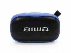 Altavoz aiwa bs-110bl bluetooth azul