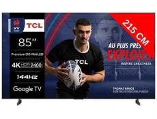 TCL TV Mini LED 4K 214 cm 85MQLED98 QD-Mini LED 144Hz