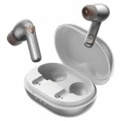 Écouteur Soundpeats H2 Bluetooth Sans Fil Contrôle Tactile Argenté