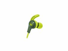 Isport achieve ecouteurs intra filaire mic vert 137091