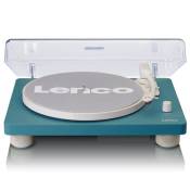 Platine vinyle avec haut-parleurs intégrés et encodage USB Lenco LS-50TQ Turquoise