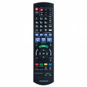 ALLIMITY N2QAYB000759 Télécommande Remplacer pour Panasonic Blu-Ray Home Theater DMR-BST820 DMR-BST720 DMR-BST721 DMR-BST835 DMR-BCT730 DMR-BCT820 DMR