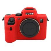 Etui en silicone pour Sony A7RIII A7III A7M3 - Rouge