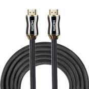(#23) 5m Metal Body HDMI 2.0 High Speed HDMI 19 Pin Male to HDMI 19 Pin Male Connector Cable