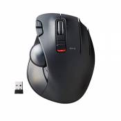 ELECOM Wireless Track Ball Mouse 6 Button Height of
