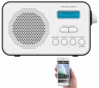Radio Mobile numérique Dab+ / FM 8 W avec Fonctions