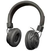 Casque Écouteurs sans fil Soundlab A083B, Bluetooth, Oreillettes rembourrées, finition Noir