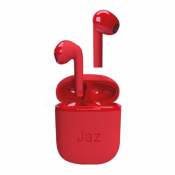 Jaz Silk Écouteurs Sans Fil Bluetooth Intra-Auriculaires Contrôle Vocale Rouge