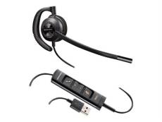 Poly EncorePro HW535 - Micro-casque - sur-oreille - montage sur l'oreille - filaire - USB